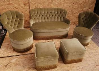 Sofa Chesterfield Antyczna chippendale Barok kolory Fotel Pu na sprzedaż  Siedlisko