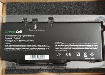 Bateria Green Cell DE128 do Laptopów Dell gnknk, gnknx na sprzedaż  Sosnowiec
