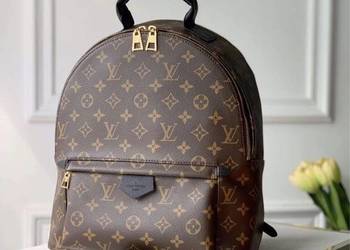Plecak Louis Vuitton palm springs MM Monogram skóra bydlęca naturalna na sprzedaż  Kraków