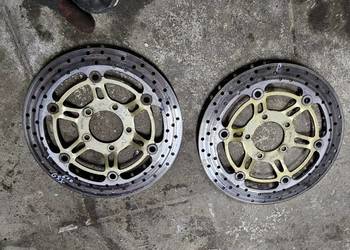 Suzuki GSX 600 f tarcza przód przednie tarcze hamulcowe gsx600 600f gsx600f na sprzedaż  Jelenia Góra