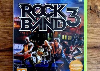ROCK BAND 3 [XBOX360] na sprzedaż  Książenice