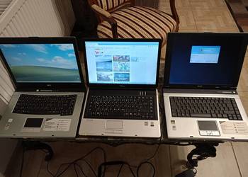 Laptopy Komplet 3 sztuki na sprzedaż  Drawski Młyn