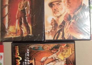 Indiana Jones 4 DVD, Harrison Ford, 2 zafoliowane, używany na sprzedaż  Rzeszów