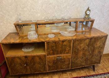 Art Deco meble kredens, serwantka, stół, krzesła na sprzedaż  Raszyn