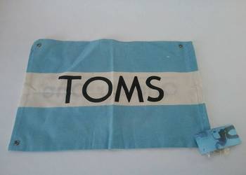 TOMS One For One Blue White Dust Cover Shoe Carry Bag na sprzedaż  Zamość