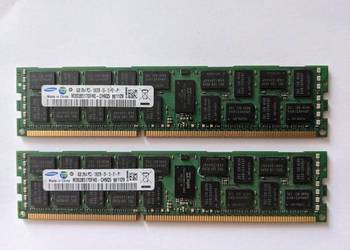 Pamięć RAM 2x 4GB Samsung ECC REGISTERED M393B5170FH0-CH9Q5 na sprzedaż  Zielona Góra