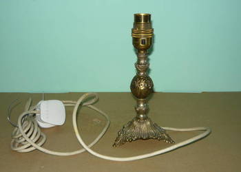 Lampka na stolik vintage lampa retro stołowa na biurko, używany na sprzedaż  Sokółka