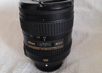 Obiektyw Nikon AF-S NIKKOR 24-85mm f/3.5-4.5G ED VR na sprzedaż  Ciechocinek