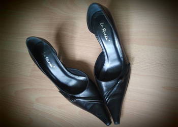 Buty czarne czółenka LA STRADA, używany na sprzedaż  Katowice