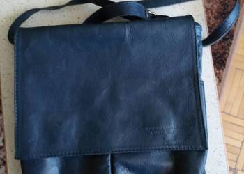 Skórzana damska torebka Genuine Leather made in italy . na sprzedaż  Września