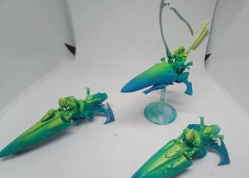 Używany, 2x Windriders + Autarch finecast Eldar Warhammer 40k na sprzedaż  Szamotuły