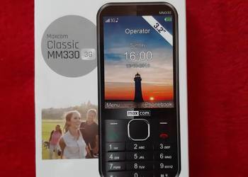 MaxCom Classic MM330 3G Black 5 Mpx 3,2&quot; telefon, używany na sprzedaż  Podkowa Leśna