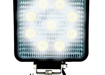 Lampa Robocza LED Halogen 27W 12V Światło Ciągnik Traktor, używany na sprzedaż  Nowy Kurzeszyn