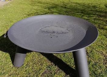 Palenisko ogrodowe misa okrągła tłoczona z grubej blachy 4 mm grill trójnóg na sprzedaż  Orawka