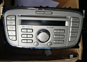 Radio Ford S-max MK1 6000 CD z kodem i dokumentacją na sprzedaż  Złotów