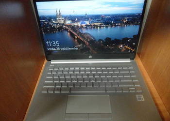 Laptop HP 14'' jak NÓWKA dysk SSD, używany na sprzedaż  Konin