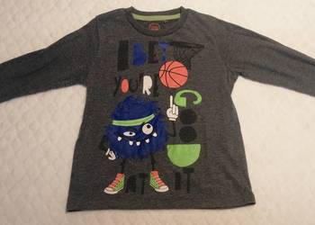 Koszulka chłopięca, długi rękaw, Smyk, 98, koszykówka (Odzie, używany na sprzedaż  Czeladź