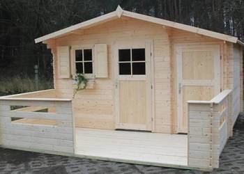 Używany, Domek Drewniany Ogrodowy Narzędziownia Dom z Drewna MEG023 na sprzedaż  Chojnice