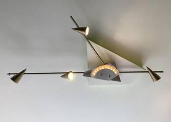 Nowoczesny żyrandol z 4 punktami LED halogen na sprzedaż  Łachów