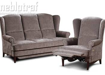 *Promocja LA SCALA sofa 3 os.+fotel rozkładany TV na sprzedaż  Mińsk Mazowiecki