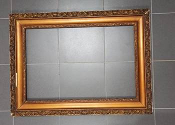 Rama obrazu , stara, drewniana 90x66 antyk, używany na sprzedaż  Gostynin
