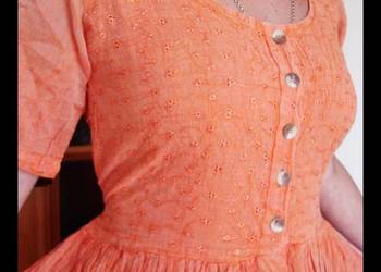 Cienka,bawełniana sukienka indyjska na Wiosnę,Lato-r. M/L na sprzedaż  Konin
