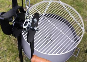Ruszt z stali nierdzewnej okrągły pręta średnica 70 cm 60 80 grill kociołek, używany na sprzedaż  Orawka