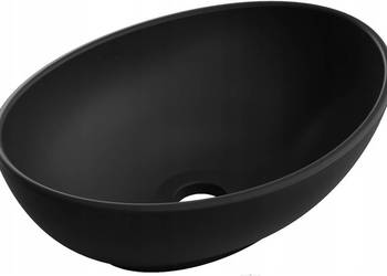 Umywalka Ceramiczna Nablatowa 40x34 CZARNA mat BLACK MAT na sprzedaż  Choroszcz