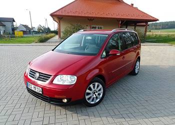 Volkswagen Touran 2004r 2.0 TDI Sprowadzony - Zarejestrowany w Pols, używany na sprzedaż  Dzierżoniów