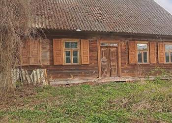 Dom drewniany z bali stary na sprzedaż  Żelizna