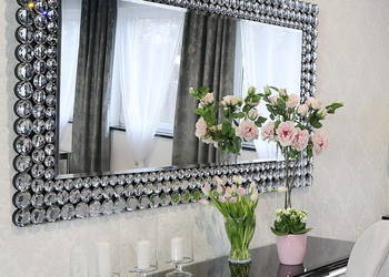 Lustro dekoracyjne 0533-03 glamour ścienne salon przedpokój na sprzedaż  Warszawa