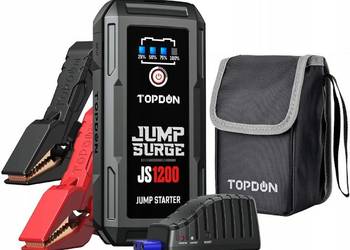 Używany, Jump Starter TOPDON rozruch PowerBank 12V 10000mAh na sprzedaż  Lublin