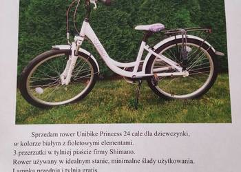 Sprzedam rower unibike princess na sprzedaż  Bochnia