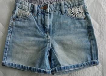 Next jeansowe szorty dziewczęce r. 110, używany na sprzedaż  Koszalin