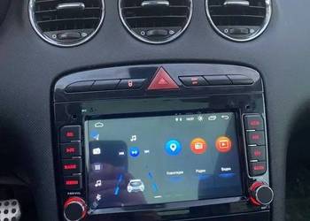 Radio 2din Android 12 Peugeot 408 308 gps wifi na sprzedaż  Siewierz