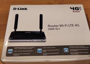 Router Wi-Fi LTE 4G DWR-921 na sprzedaż  Stare Kurowo