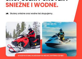 SKUP SKUTERÓW WODNYCH ŚNIEŻNYCH WODNE WODNY ŚNIEŻNE ŚNIEŻNY na sprzedaż  Kęty
