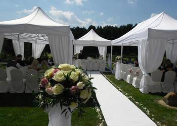 Obsługa ślubów i wesel w plenerze - wypozyczalnia namiotow, używany na sprzedaż  Warszawa