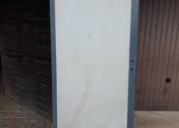 Drzwi metalowe ocieplane do hali, garażowe, używany na sprzedaż  Lublin