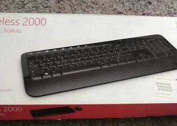 bezprzewodowe Klawiatura + Mysz Microsoft 2000 na sprzedaż  Gliwice