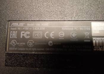 Laptop ASUS A555L na części na sprzedaż  Tomaszów Mazowiecki