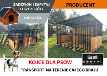 B160 Kojec dla Psa 3x2 - ściany drewniane Impregnowane | KOJCE | - ESSTAL na sprzedaż  Czarnków