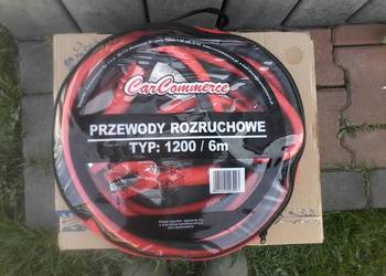 Solidne kable rozruchowe 1200 A, 6 m długości, sprzedam na sprzedaż  Grabówka