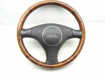 AUDI A6 C5 A8 D2 KIEROWNICA AIRBAG DREWNIANA BLUES na sprzedaż  Przemęt