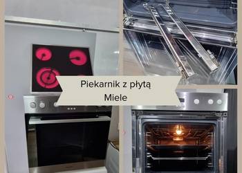 Zestaw Miele. Piekarnik + płyta ceramiczna z ramką, Vario na sprzedaż  Wrocław