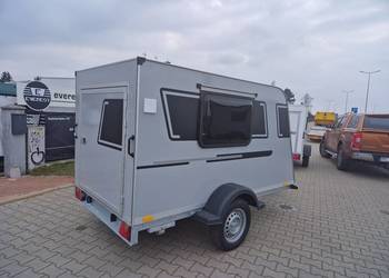 Microcamp minikempingowa przyczepa wyprawowa terenowa DMC do 750kg na sprzedaż  Leszno