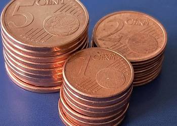 21 monet euro cent 5 2 1 nominał na sprzedaż  Ciechanów
