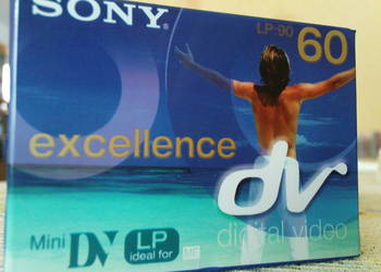 Kasety miniDv Sony excellence do kamery o symbolu DVM60EX3 na sprzedaż  Giżycko