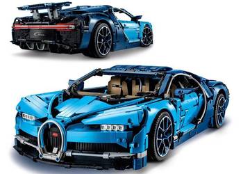 Klocki SuperCar Bugatti Chiron 3599-elem 56cm zam. LEGO na sprzedaż  Pobiedziska