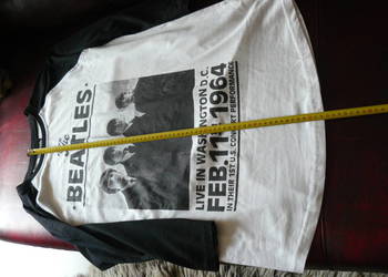 Koszulka The Beatles + wpinka oryginał Fanclub na sprzedaż  Nowa Sól